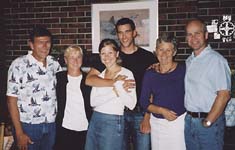 Astrid, Bjarne and Astrid's parents Birger & Ruth Synnve Vrdal